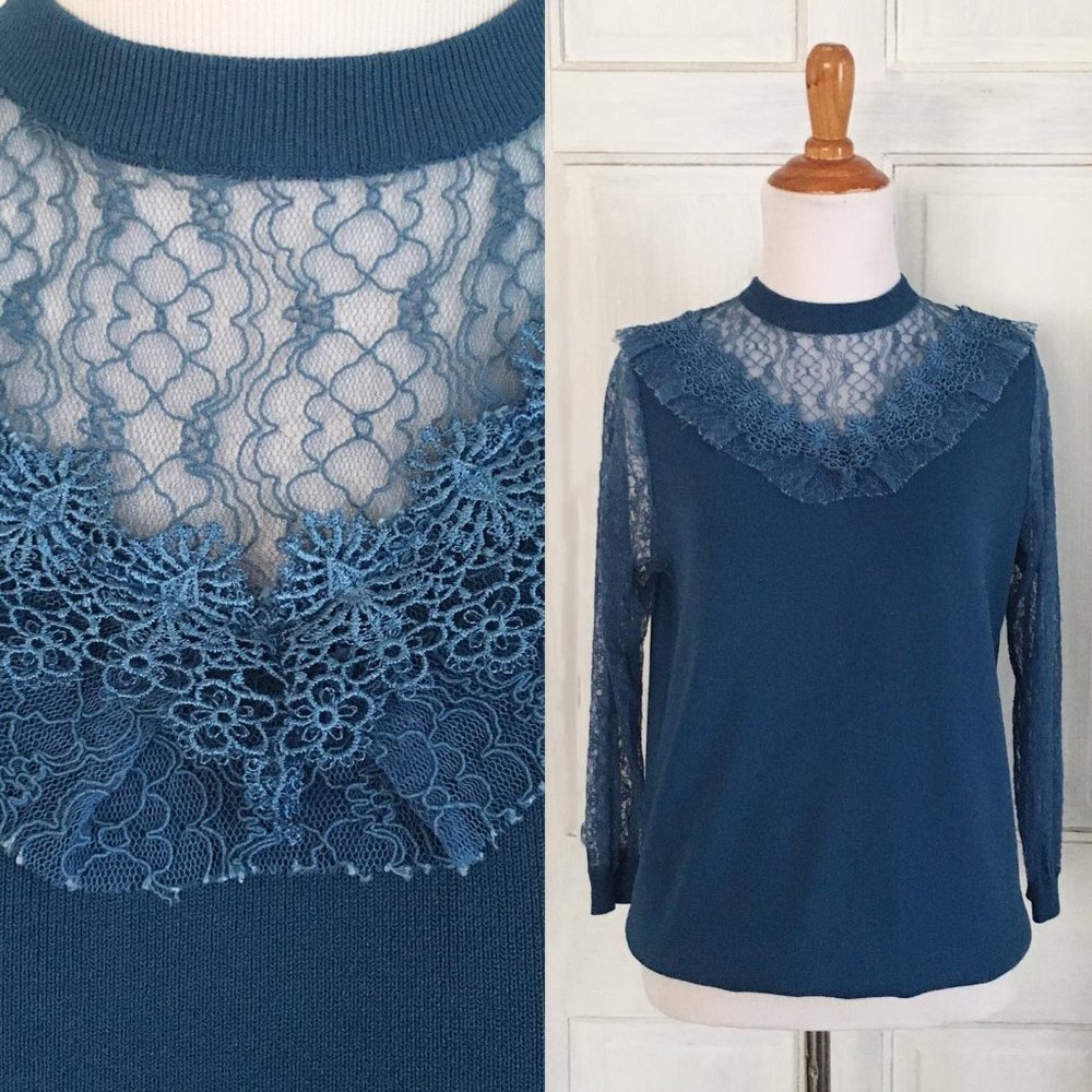 Savior Blue Sweater
